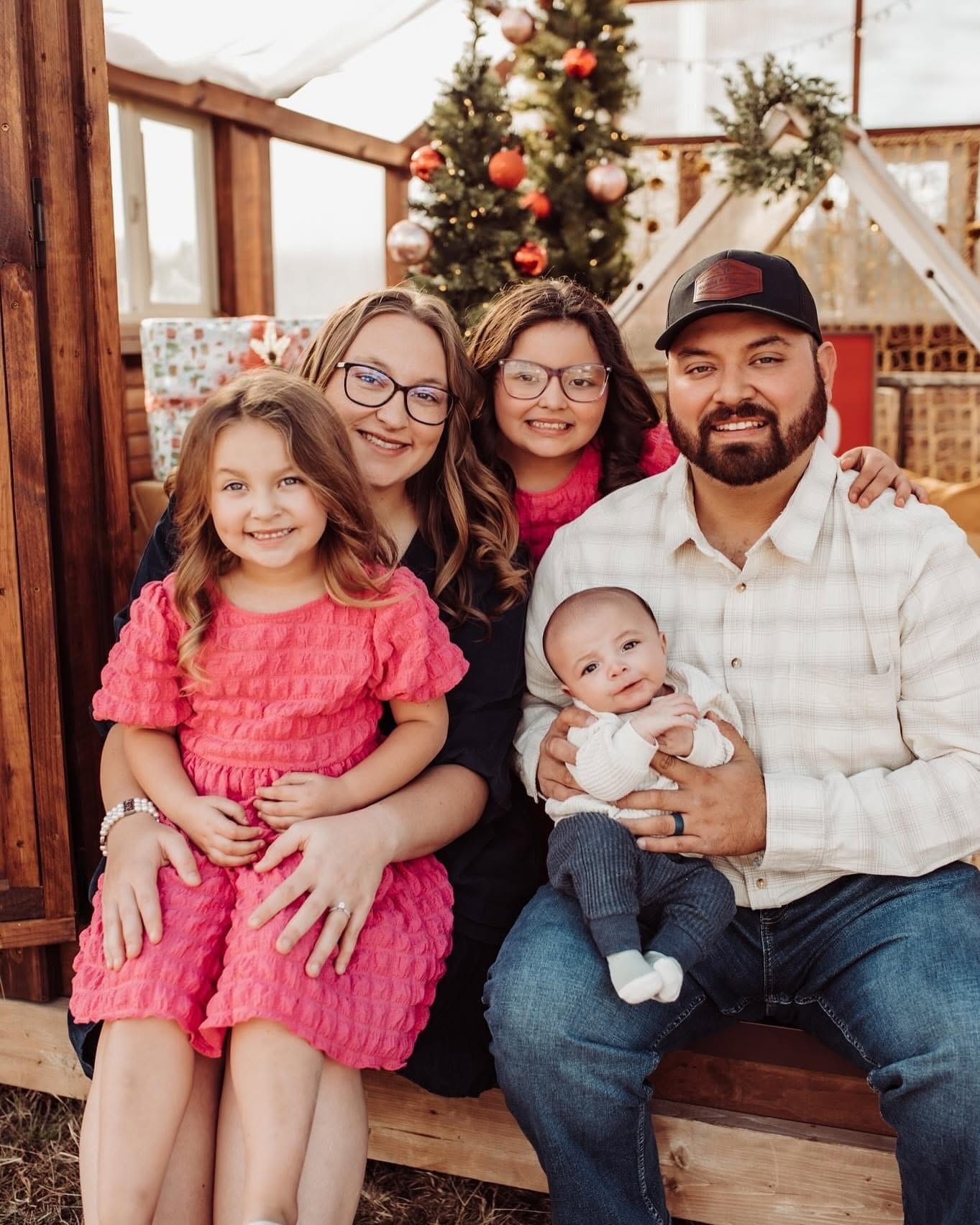 Erick Garcia and family, owners of Garcia Dumpster Rental LLC